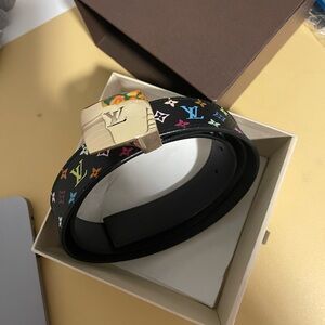 Louis Vuitton multicolor belt